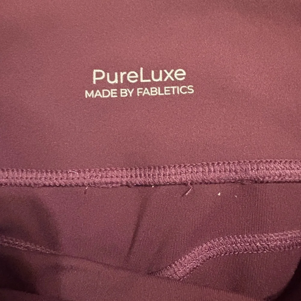 Fabletics Kids Purple Leggings - Picture 3 of 5